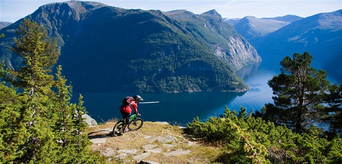 Geirangerfjord bike of Sveinung Myrlid